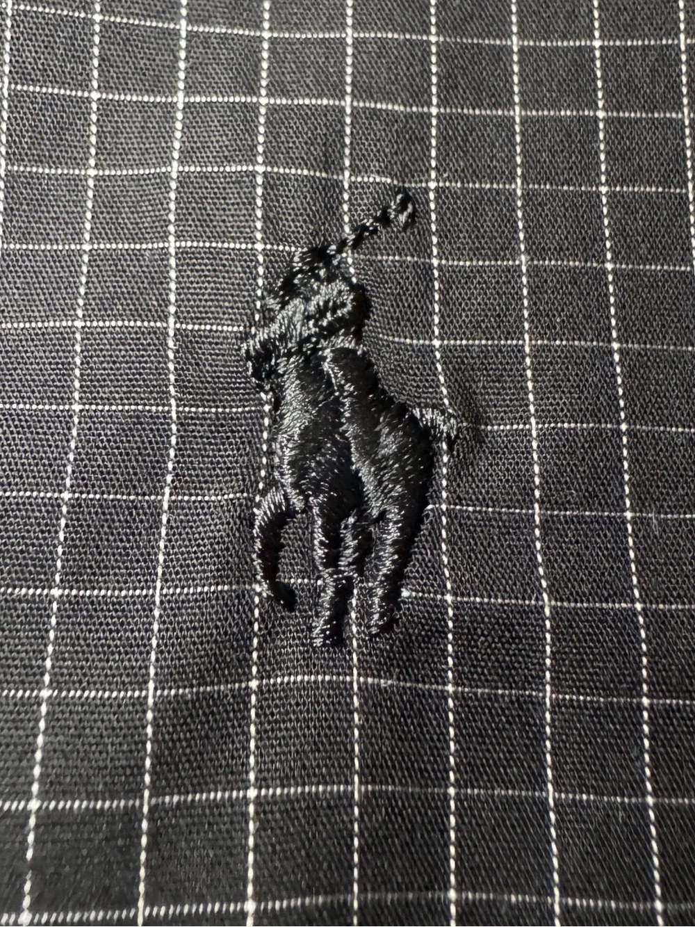 Vintage Polo Ralph Lauren Sleepwear Men's Button Pajama Top XL Pony Cotton